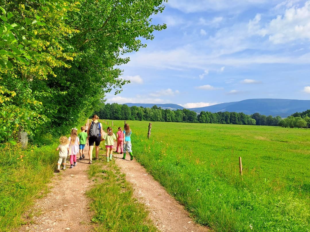 Výprava krajinou pod Krkonošemi